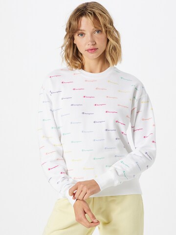 Champion Authentic Athletic Apparel Sweatshirt in Grau: Vorderseite
