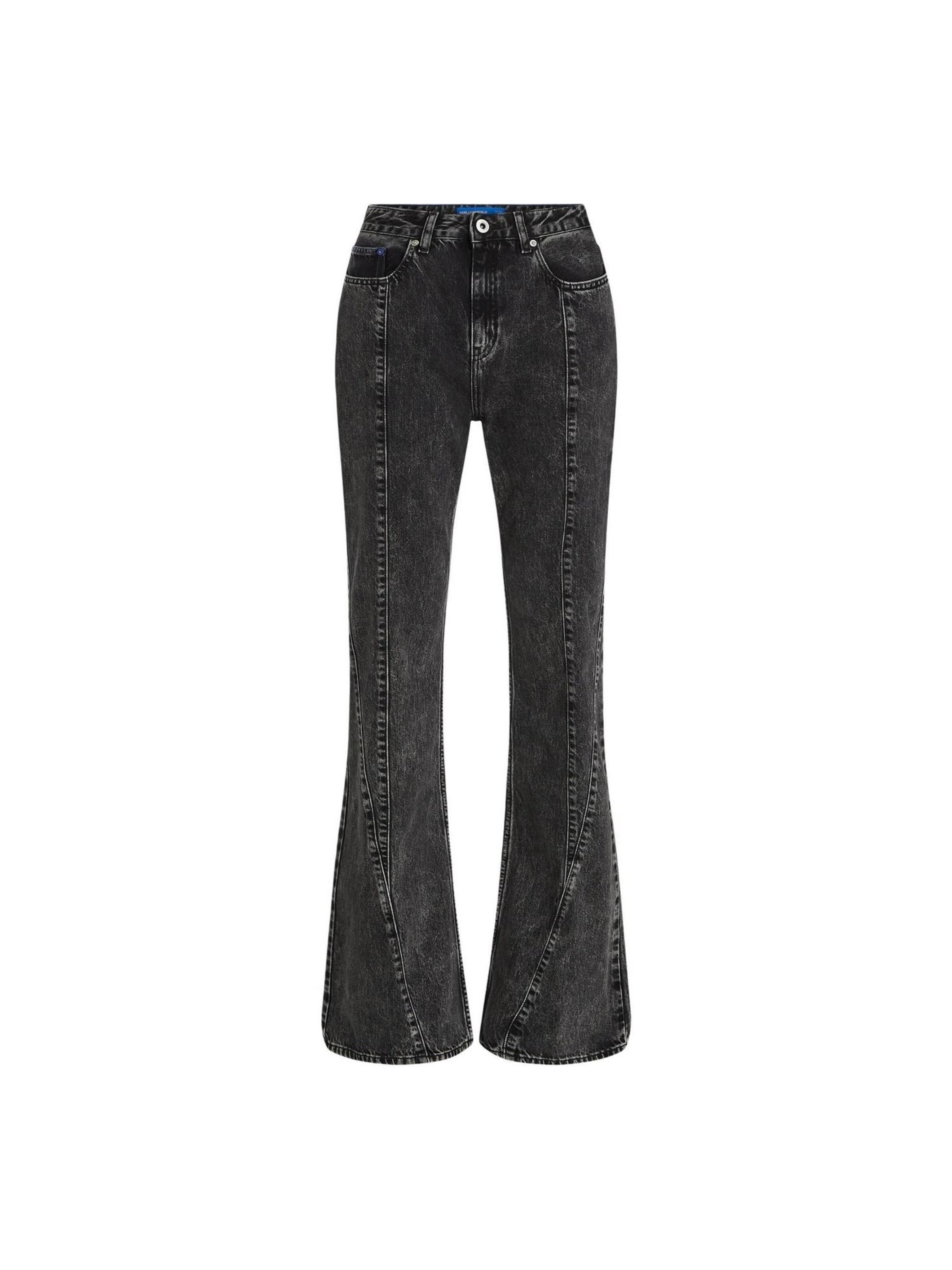 KARL LAGERFELD JEANS Regular Jeans 'KLJ Hr Flare Denim B1W10083' in Black