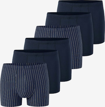 Boxers SCHIESSER en bleu : devant