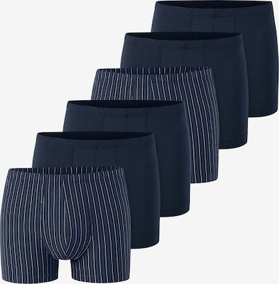 SCHIESSER Boxershorts in 4XL in navy / weiß, Produktansicht