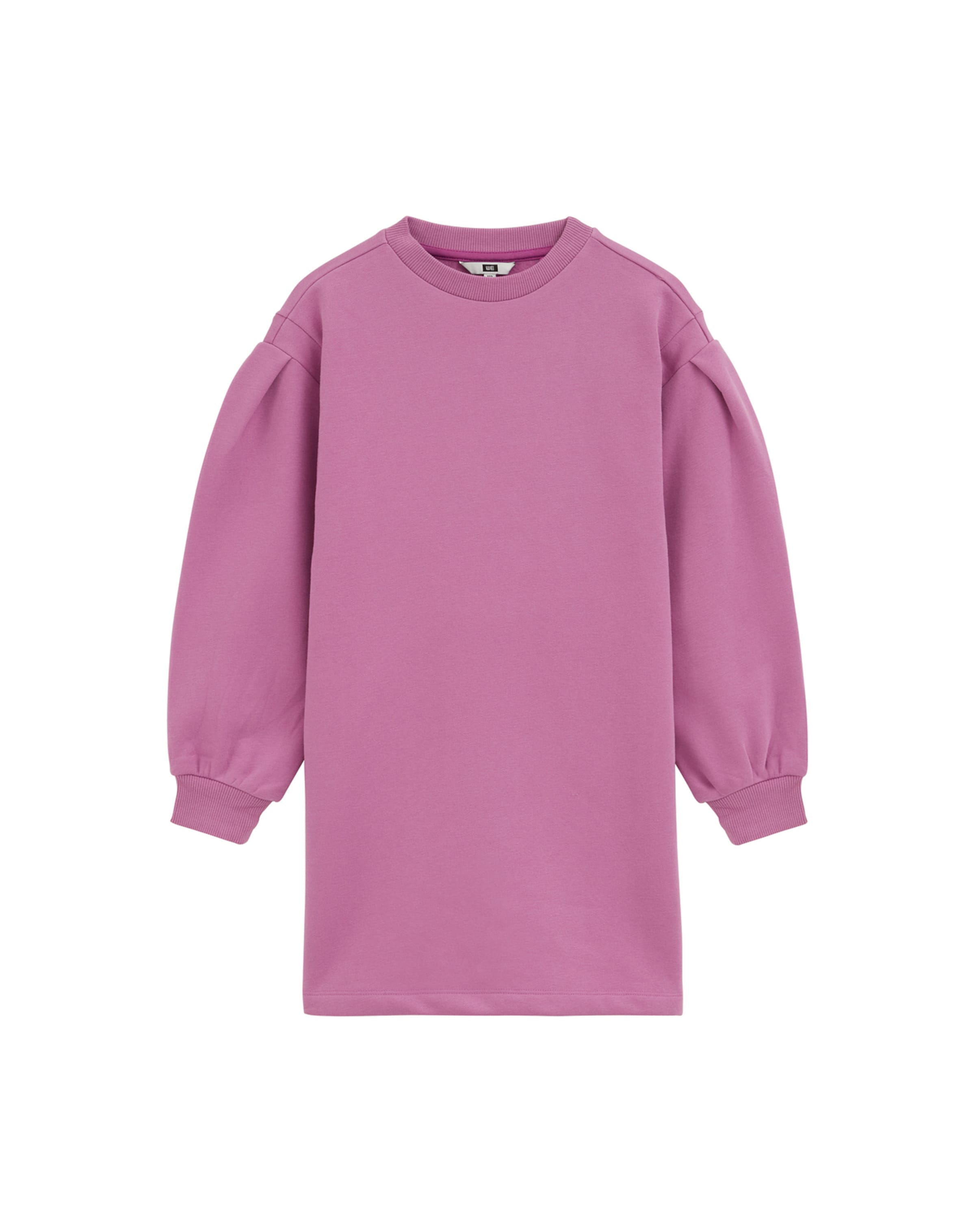 Rochie de la WE Fashion pe mov: față