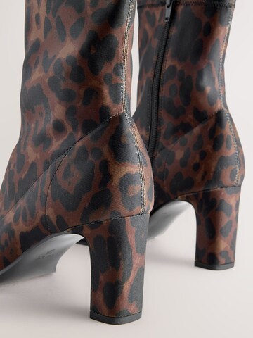 Next Enkellaarsjes 'Forever Comfort' in Bruin