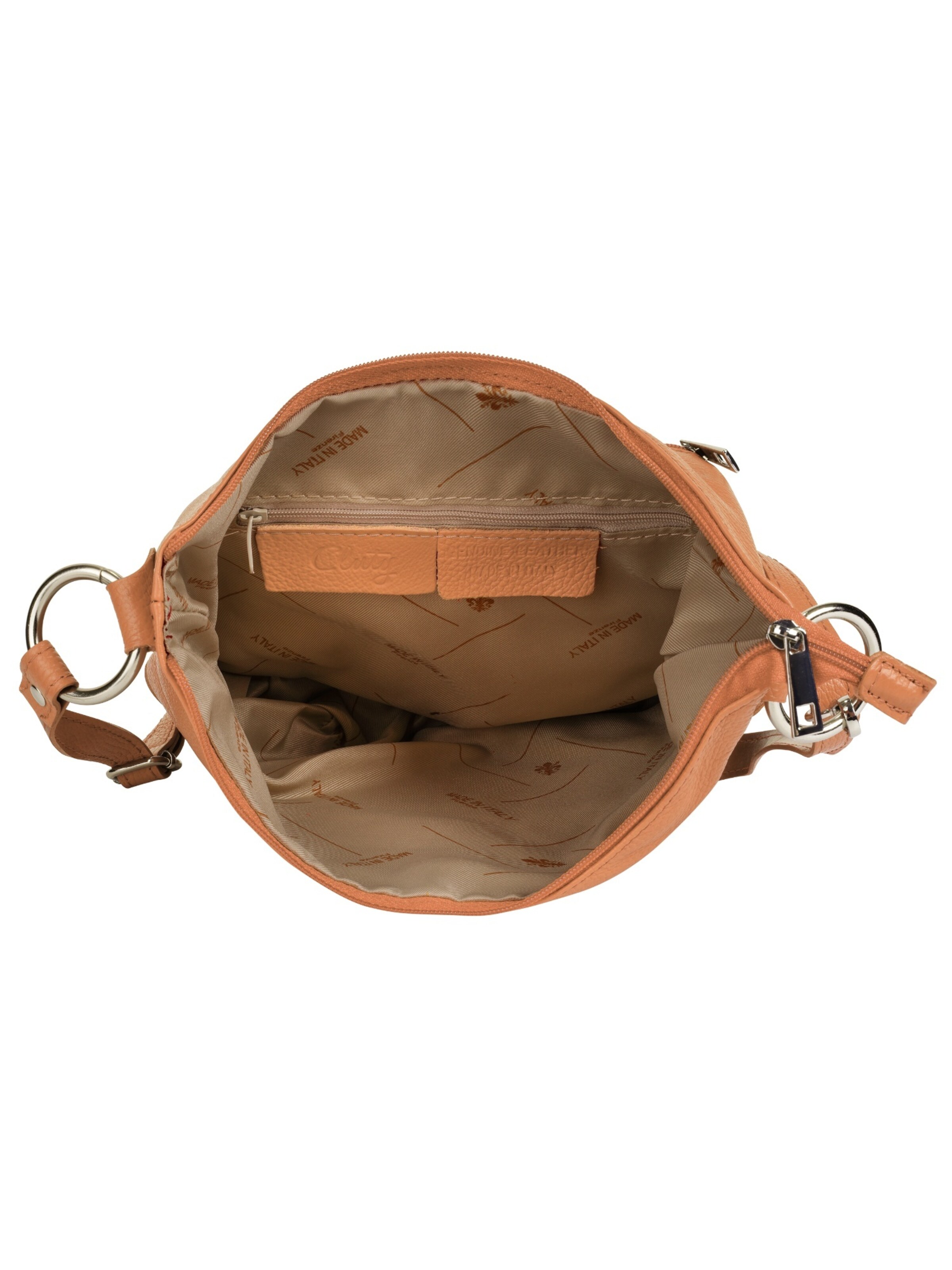 Sac à bandoulière Cluty en orange