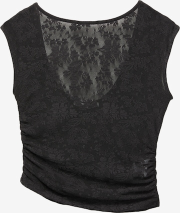 Pull&Bear Paita värissä musta: etupuoli