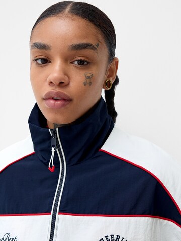Veste mi-saison Bershka en bleu