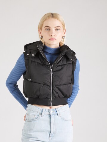 Gilet Tally Weijl en noir : devant