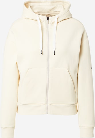 Reebok Sports sweat jacket 'Dreamblend' in Beige: front