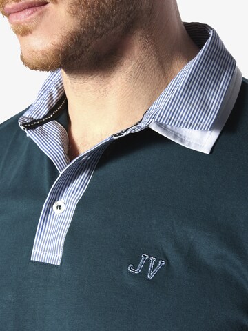 Jan Vanderstorm Poloshirt ' Danhy ' in Grün
