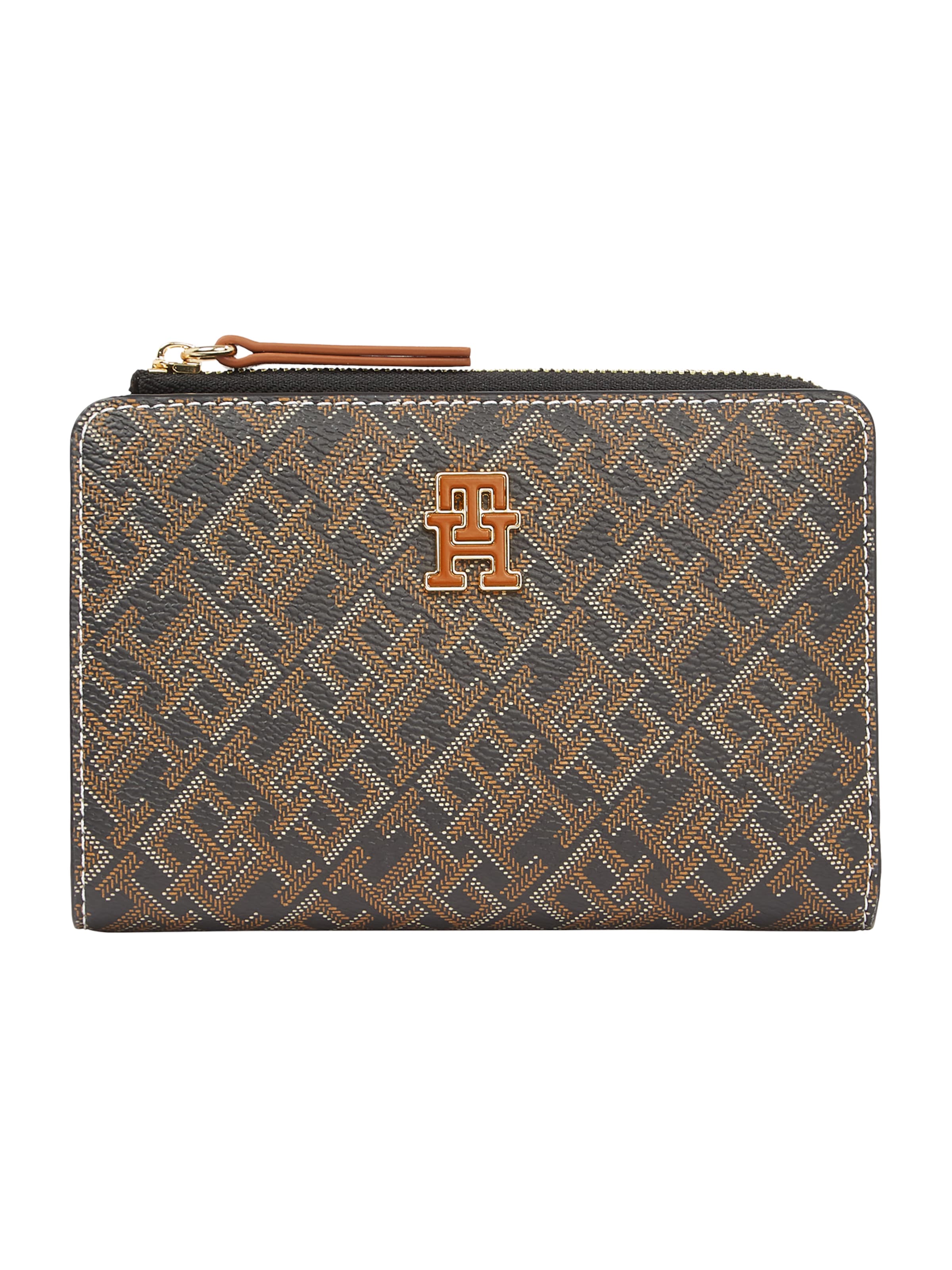 TOMMY HILFIGER Wallet 'Monoplay' in Black: front