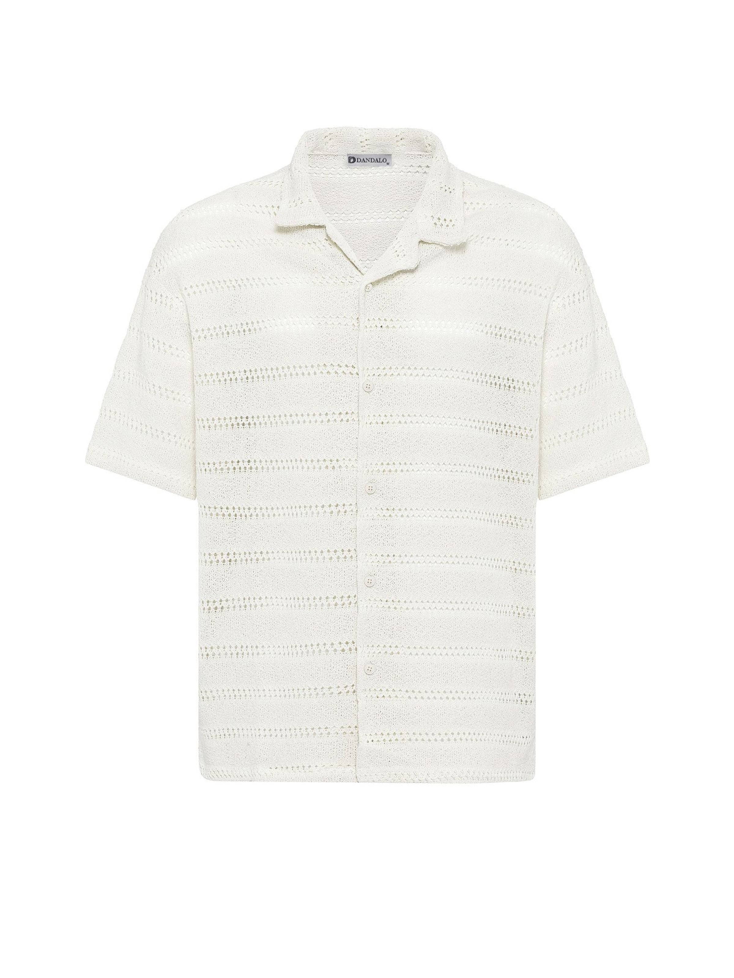 Fit confort Chemise Dandalo en blanc : devant