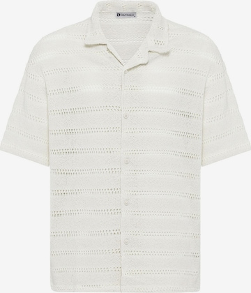 DandaloComfort Fit Košulja - bijela boja: prednji dio