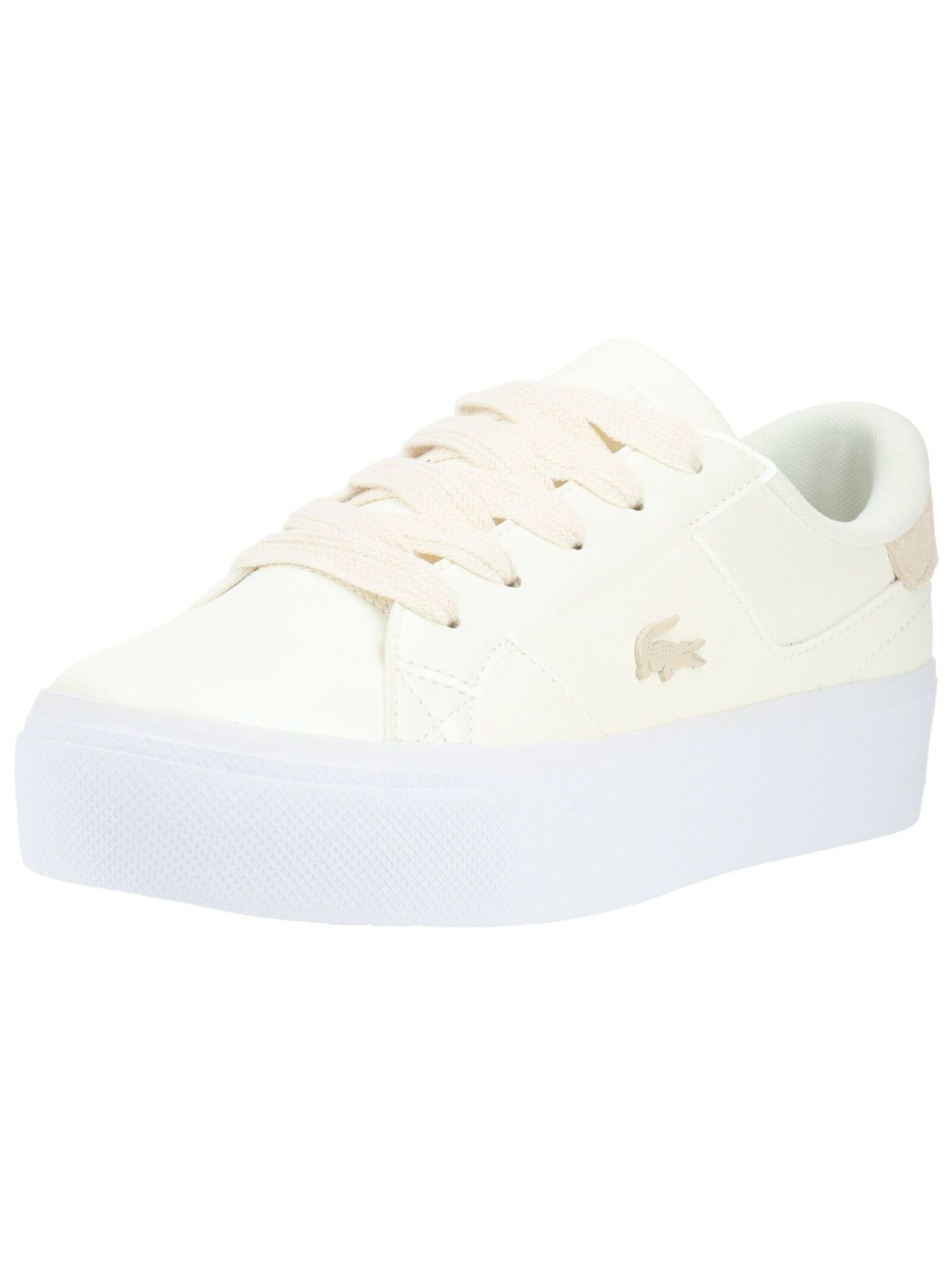 LACOSTE Sneakers laag in Wit: voorkant