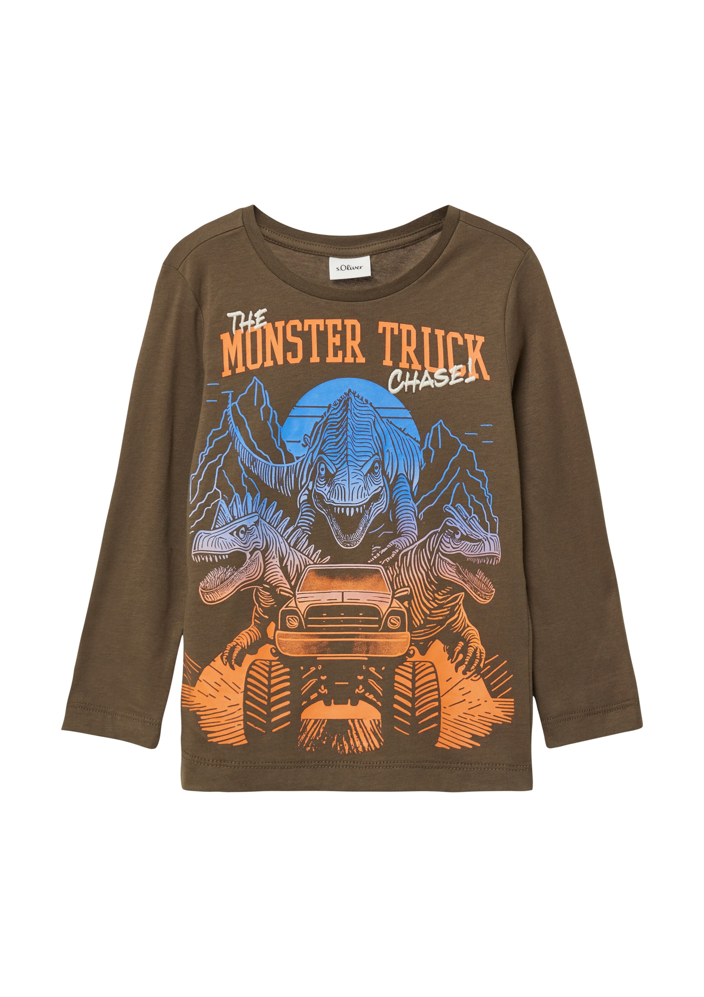 s.Oliver Shirt in Braun: Vorderseite