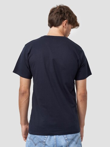 Mikon Shirt 'Anker' in Blauw