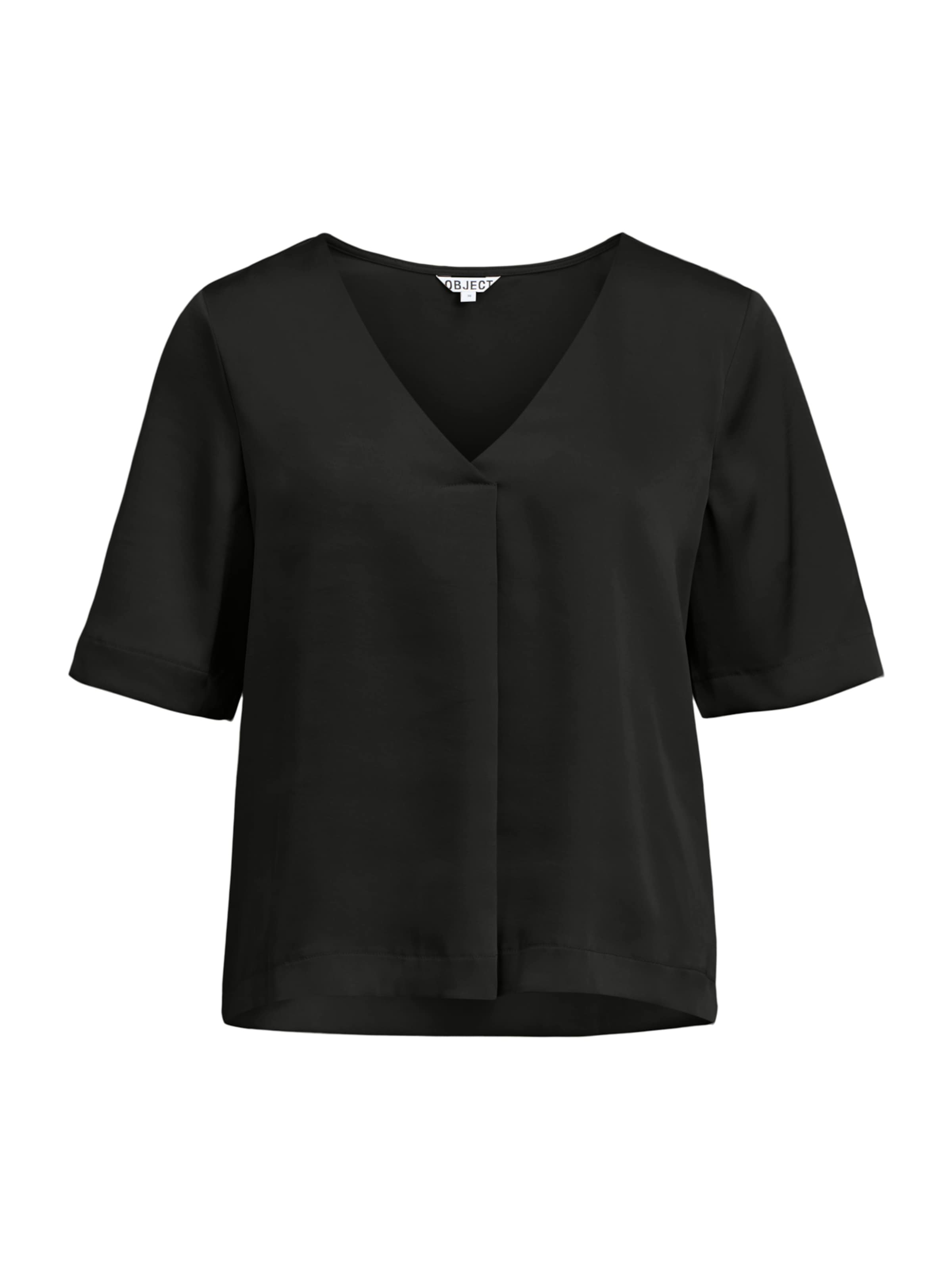 OBJECT Μπλούζα 'OBJCHILLI' σε μαύρο: μπροστά