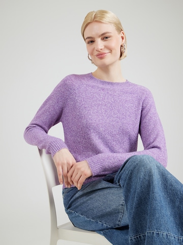 VERO MODA Svetr 'VMDOFFY' – fialová: přední strana