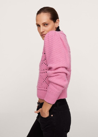 MANGO Пуловер 'Polchi' в розово