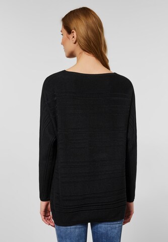 STREET ONE Pullover in Schwarz