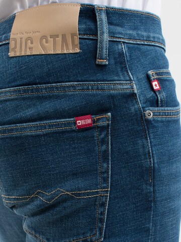 BIG STAR Slimfit Jeans 'JEFFRAY' in Blauw