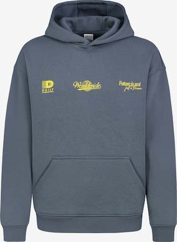 Sublevel Sweatshirt in Blau: Vorderseite