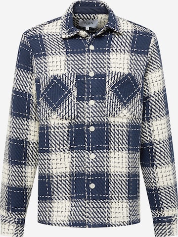 Wax London Jacke 'Whiting' in Blau: predná strana