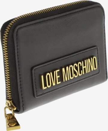 MOSCHINO Small Leather Goods in One size in Black: front