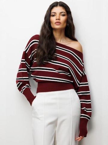 MixRay Sweater in Red: front