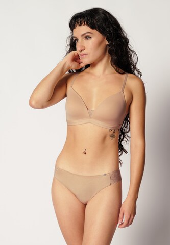 Triangle Soutien-gorge Skiny en beige