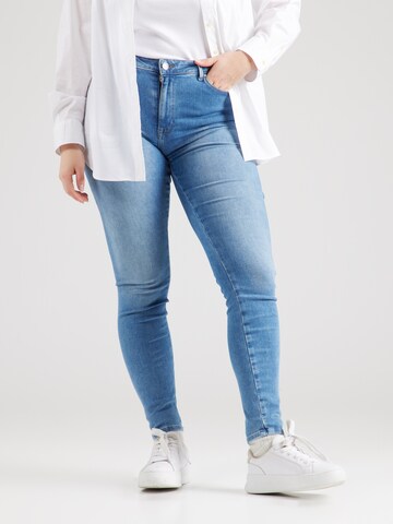ONLY Carmakoma Skinny Jeans 'CARSHAPE' in Blue: front