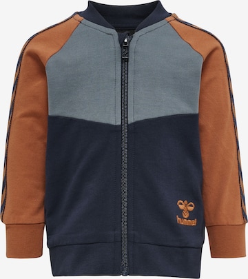 Hummel Sportsweatjacke in Schwarz: Vorderseite