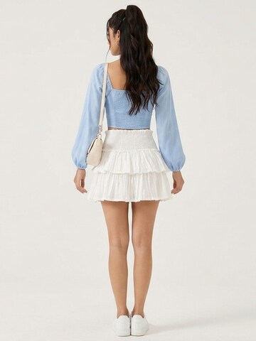 balta Reich Couture Sijonas 'Tiered Mini Skirt'