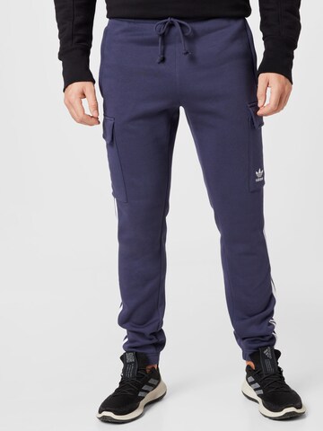 ADIDAS ORIGINALS Tapered Hose in Blau: predná strana