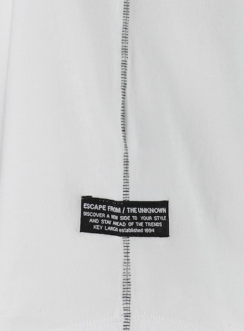 Key Largo Shirt 'MT NO NAME' in Weiß