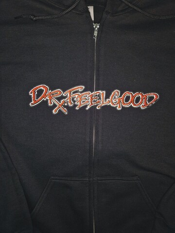 Rockshirts Sweatshirt 'Mötley Crue Dr.Feelgood Zip-up Kapuzenpullover' in Zwart