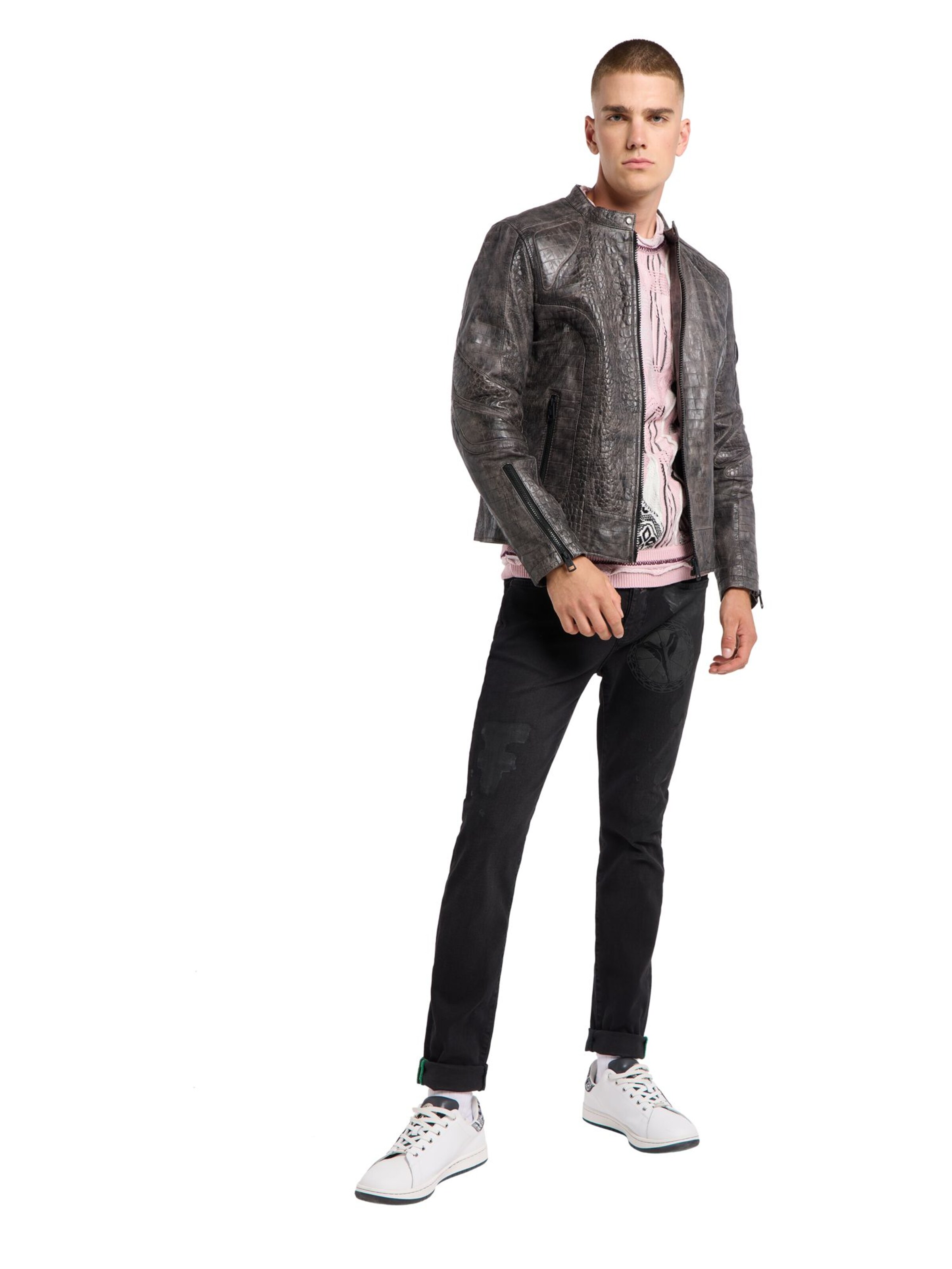 Carlo Colucci Tussenjas 'Faggiano' in Grijs