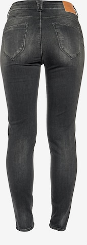 Le Temps Des Cerises Slim fit Jeans 'PULPHIGC' in Black