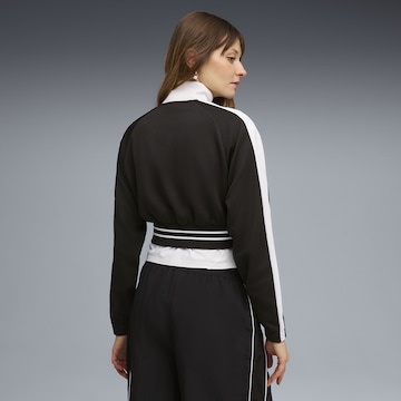 PUMA Trainingsjacke 'T7' in Schwarz