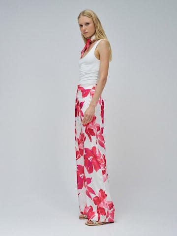 Salsa Jeans Regular ChinoHosen High Rise in Weiß