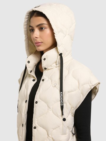 Gilet 'Ninga' khujo en blanc