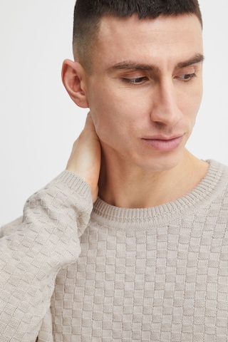 !Solid - Jersey 'Elijah' en beige