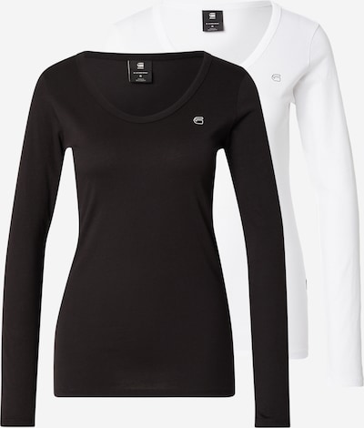 G-STAR Shirt in XS in schwarz / weiß, Produktansicht