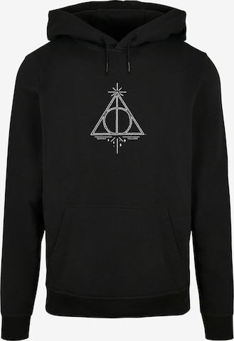 ABSOLUTE CULT Sweatshirt 'Harry Potter - Death Hallows' in Black: front