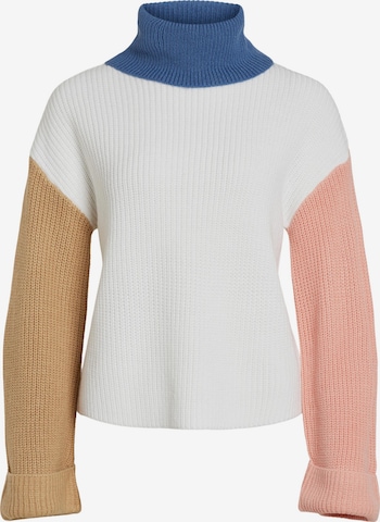 VILA Sweater 'Naya' in White: front