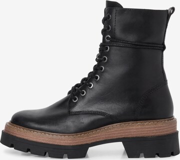 TAMARIS Lace-Up Ankle Boots in Black