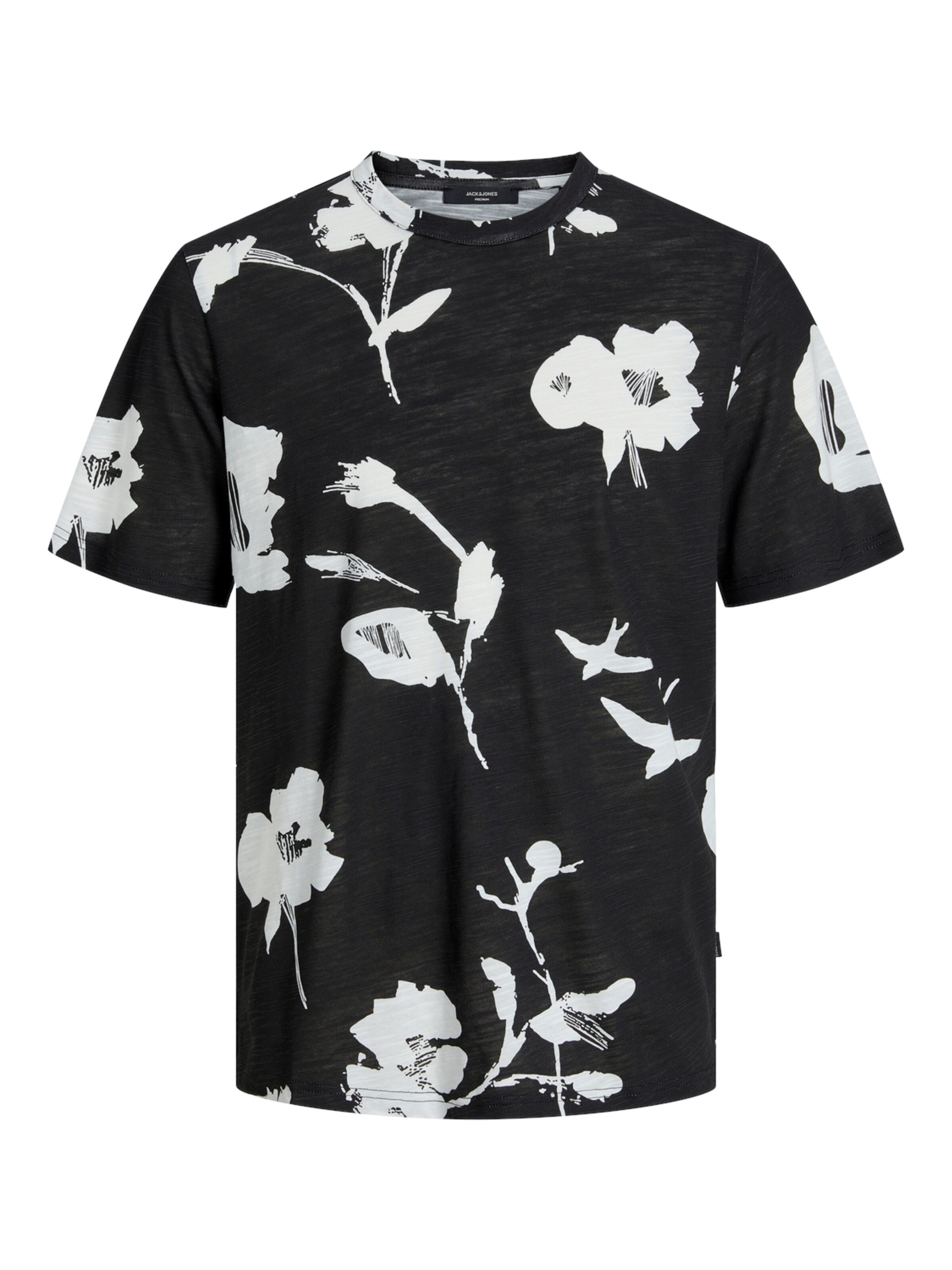 T-Shirt 'JJPalma' JACK & JONES en noir : devant
