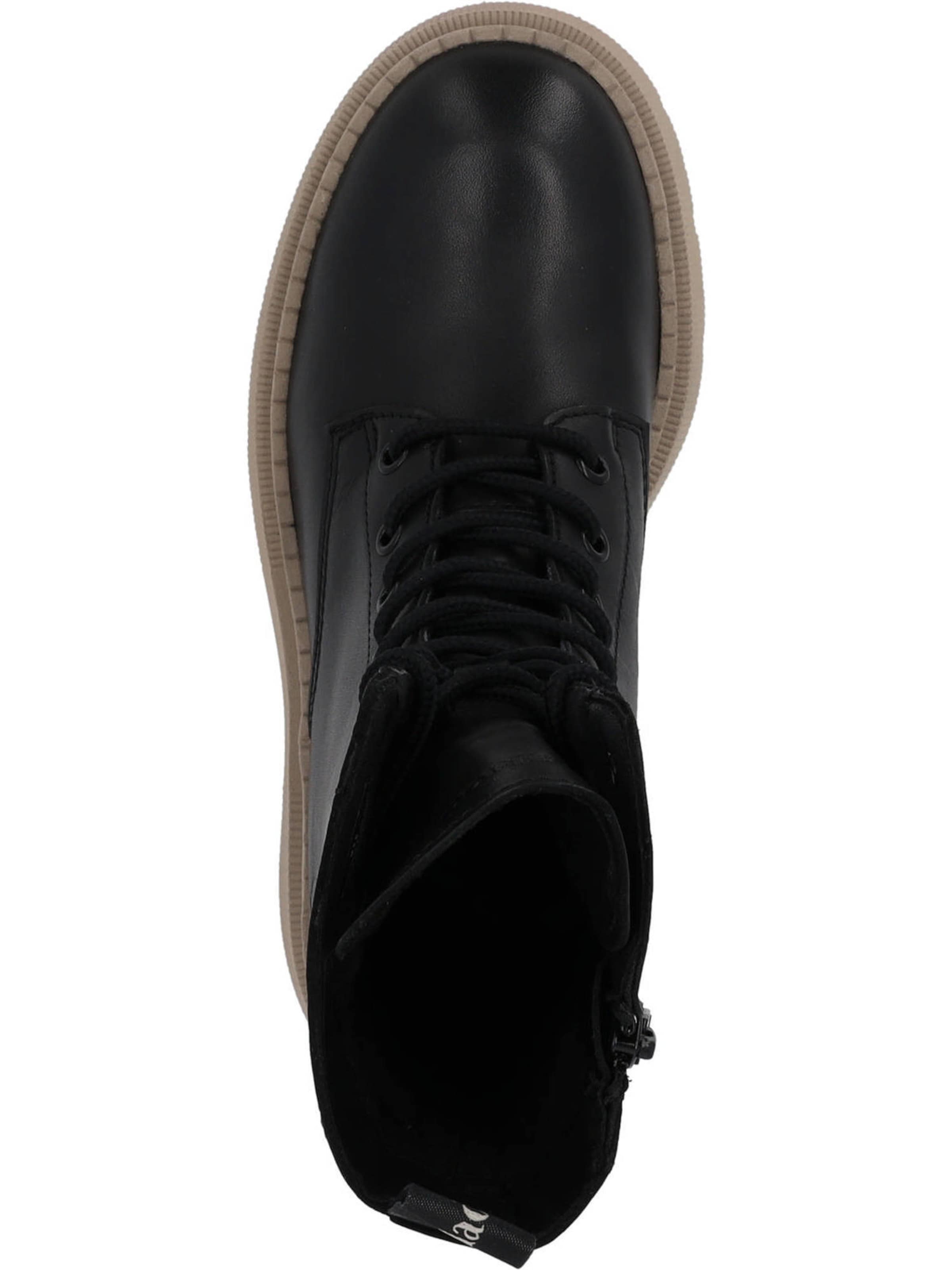 Palado Šnurovacie členkové čižmy 'Delos' - Čierna