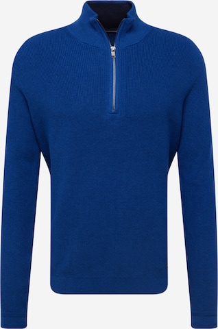 TOM TAILOR Sweater in Blue: front