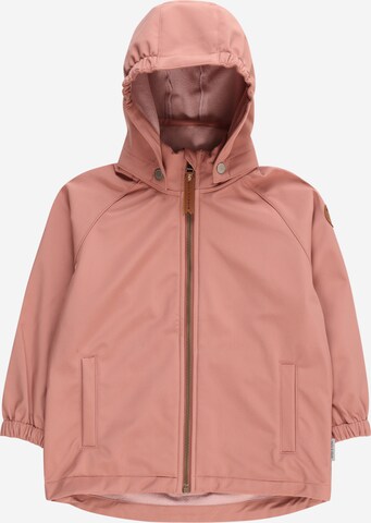 MINI A TURE Weatherproof jacket 'Aden' in Pink: front