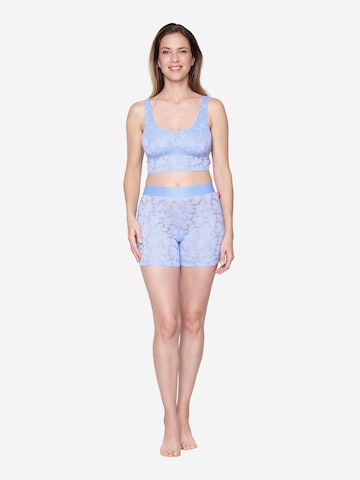 JOOP! Jeans Broekje ' Allover Lace ' in Blauw