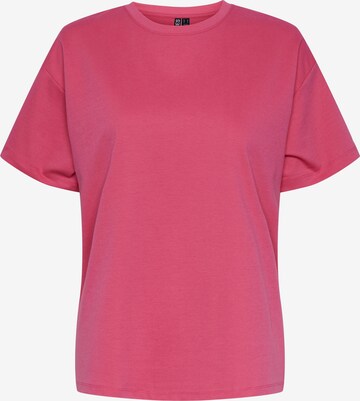 T-shirt 'SKYLAR' PIECES en rose : devant